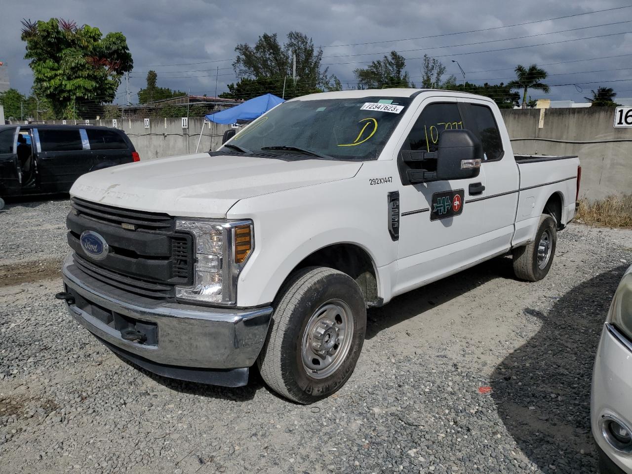 2019 Ford F250 Super Duty VIN: 1FT7X2A6XKED16231 Lot: 72347623