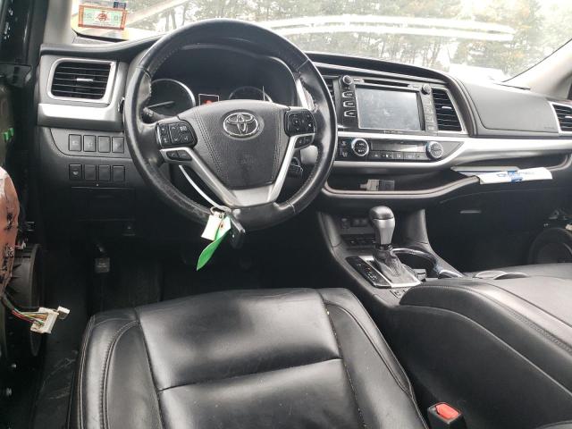  TOYOTA HIGHLANDER 2018 Чорний