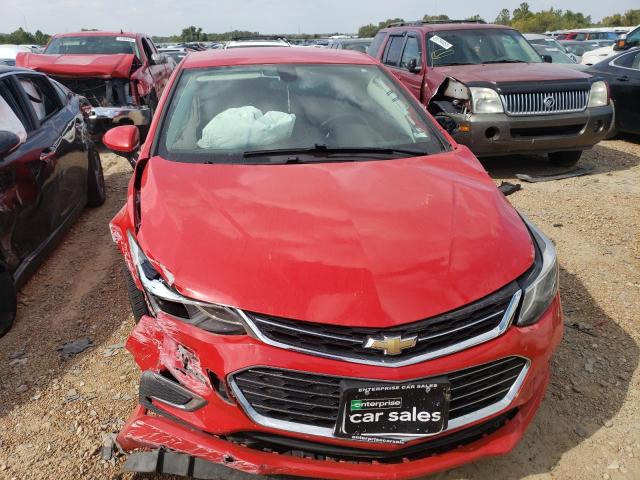 Седаны CHEVROLET CRUZE 2017 Красный