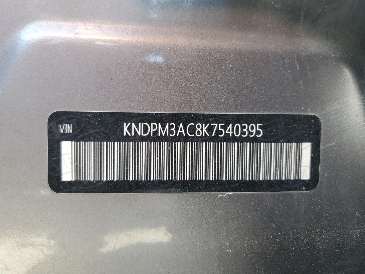 KNDPM3AC8K7540395 2019 Kia Sportage Lx