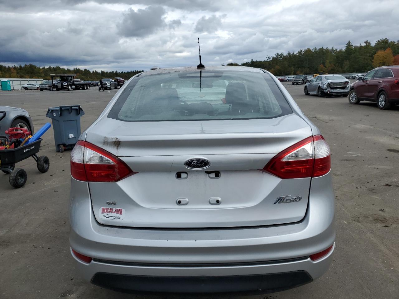 2019 Ford Fiesta Se VIN: 3FADP4BJ1KM100771 Lot: 72147283