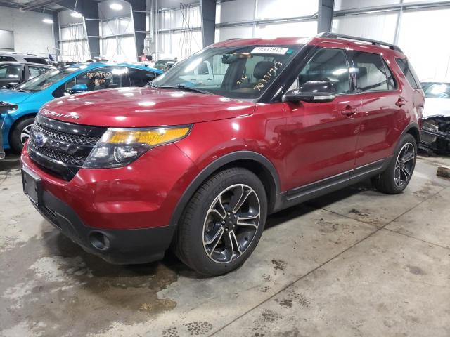 2015 Ford Explorer Sport продається в Ham Lake, MN - Rear End