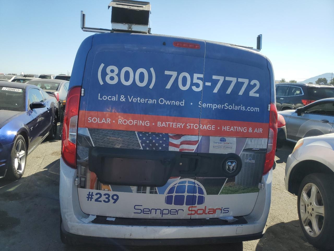 2022 Ram Promaster City Tradesman VIN: ZFBHRFAB2N6W19394 Lot: 68292293