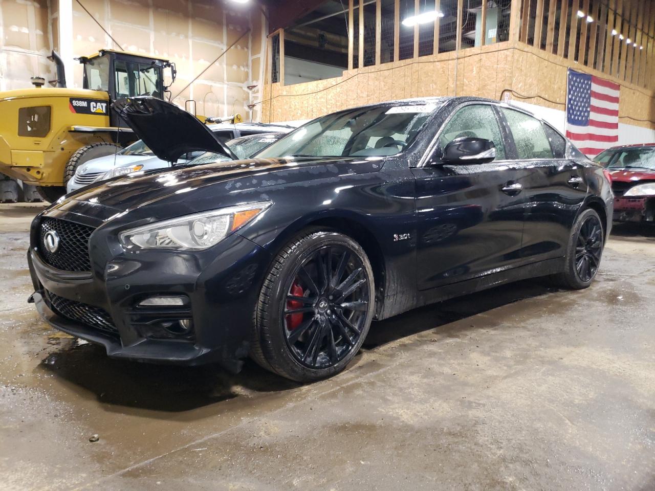 2017 Infiniti Q50 Red Sport 400 VIN: JN1FV7AR4HM871007 Lot: 70957133