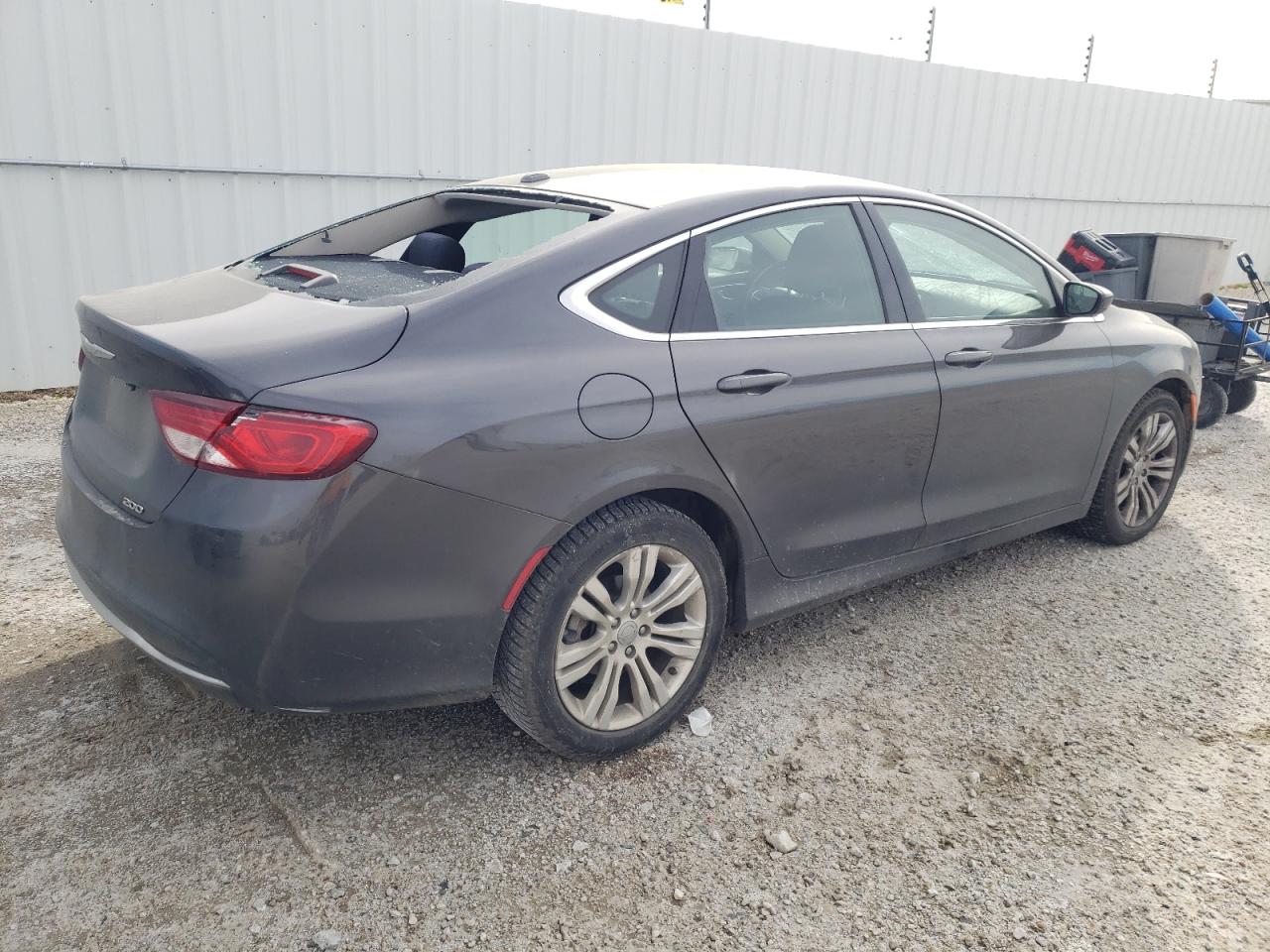 2016 Chrysler 200 Limited grey null gas 1C3CCCAB3GN140423 photo #4