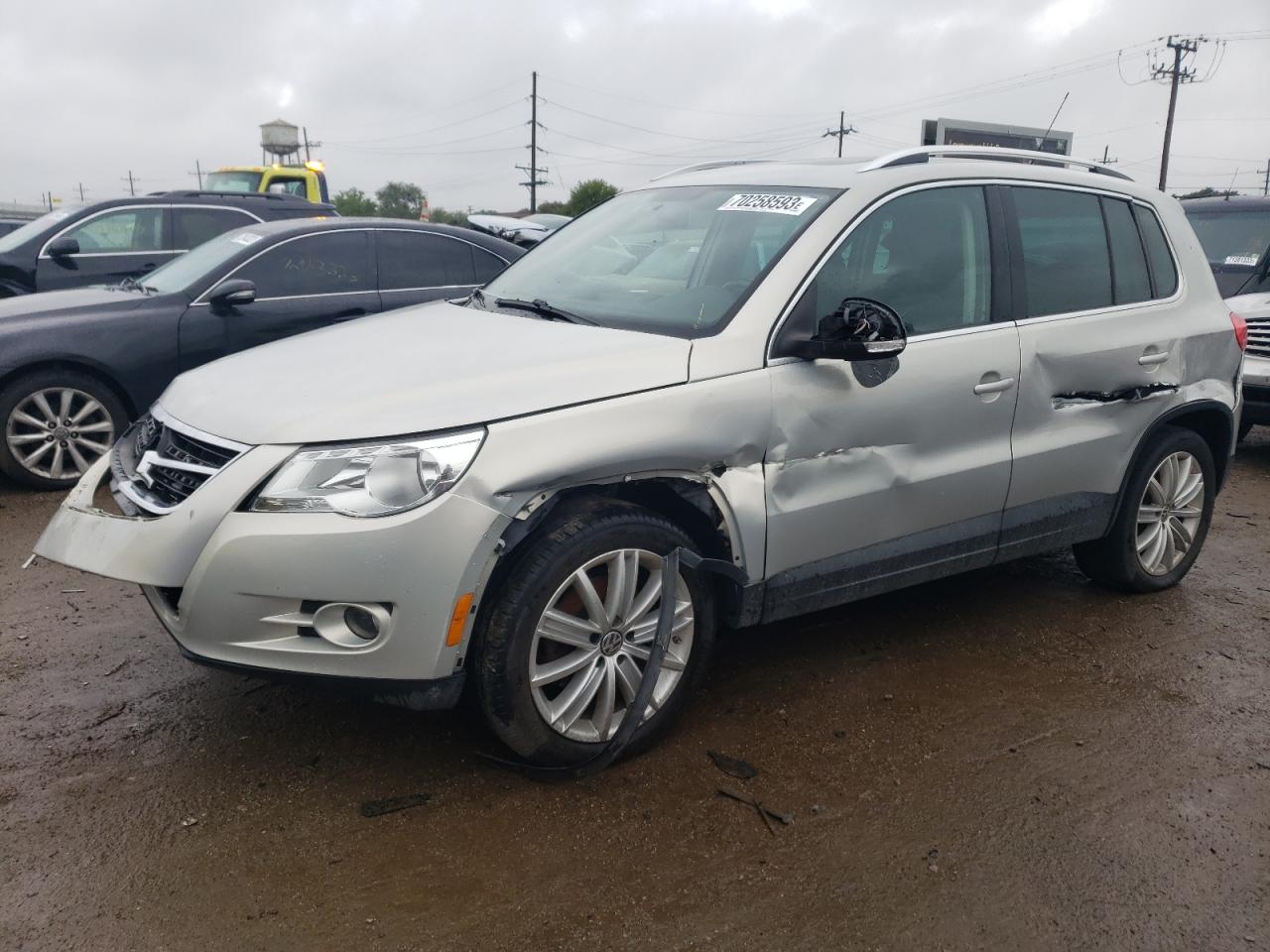 2010 Volkswagen Tiguan S VIN: WVGAV7AX1AW510863 Lot: 70258593