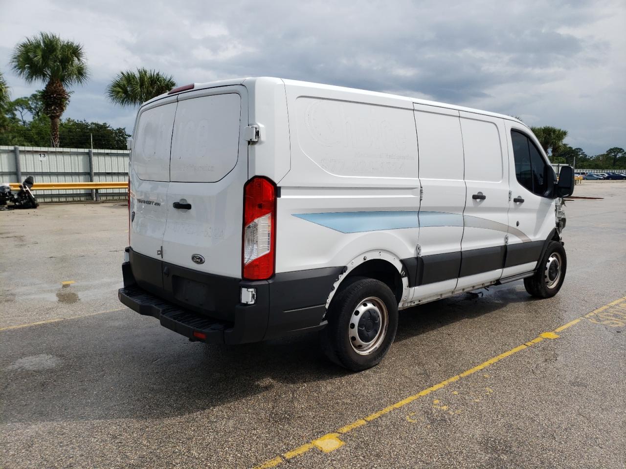 2019 Ford Transit T-250 VIN: 1FTYR1ZM2KKA75178 Lot: 60942503