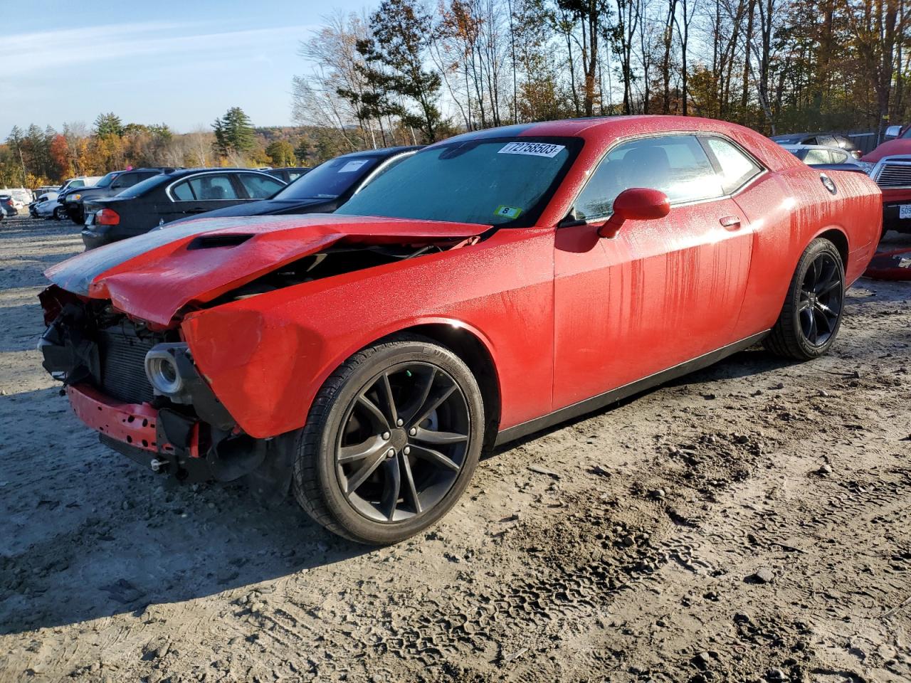 2016 Dodge Challenger Sxt VIN: 2C3CDZAG1GH255882 Lot: 72758503