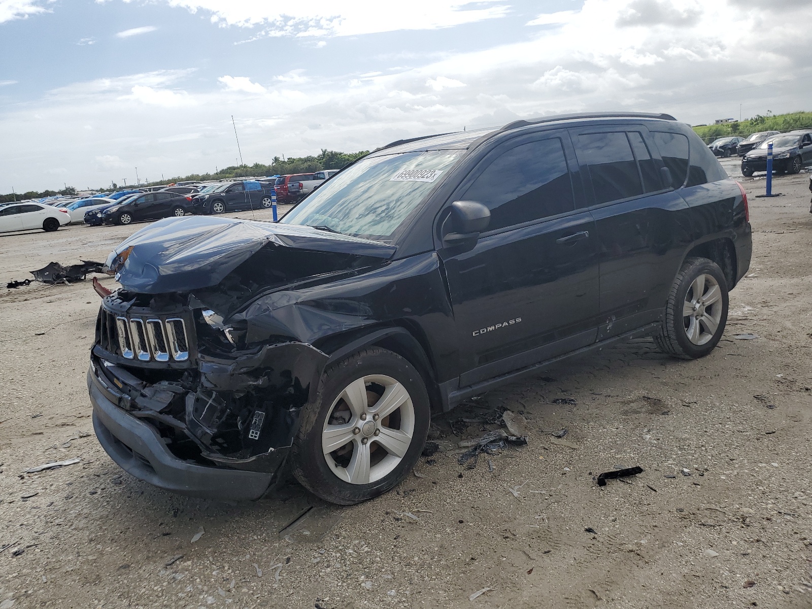 1C4NJCBAXHD147795 2017 Jeep Compass Sport