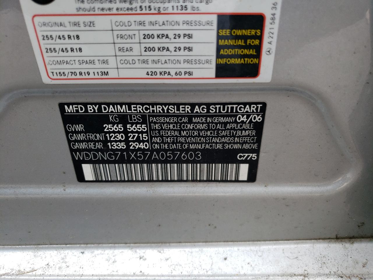 2007 Mercedes-Benz S-klasse - Image 13