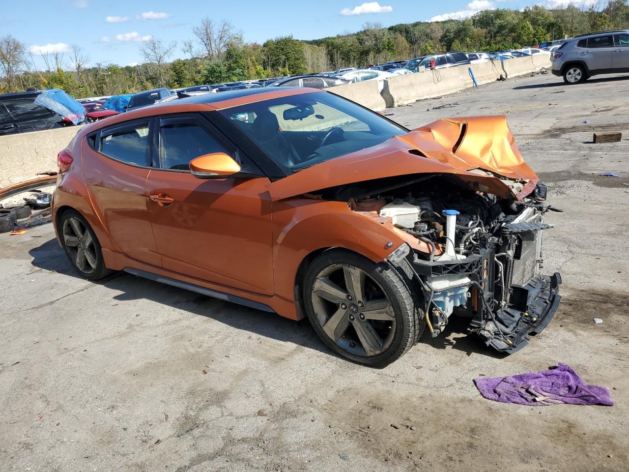 KMHTC6AE2FU232579 2015 Hyundai Veloster Turbo