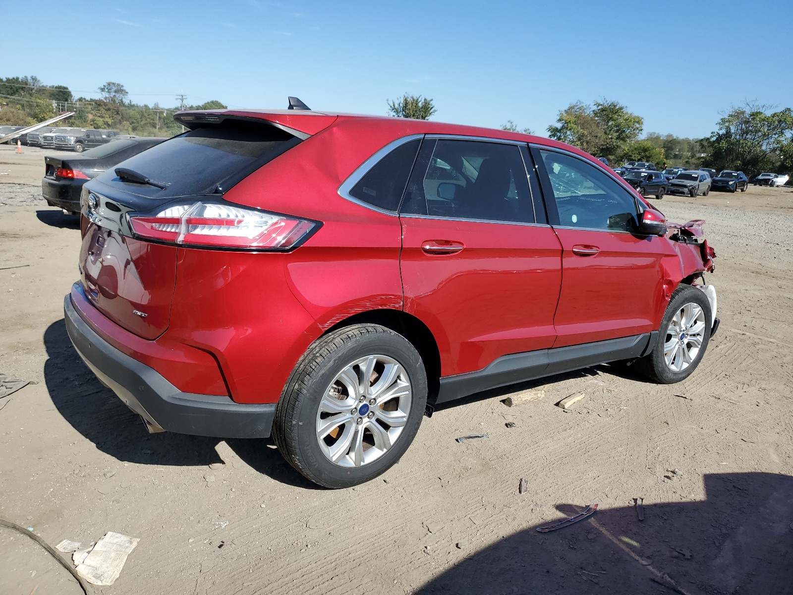 2022 Ford Edge Titanium vin: 2FMPK4K90NBA51799