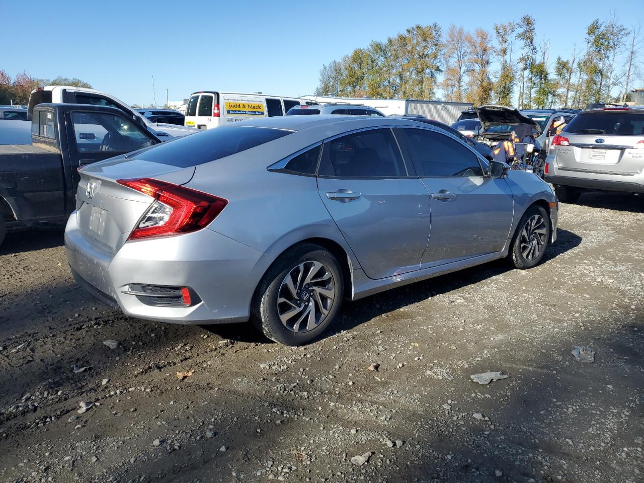 2016 Honda Civic Ex VIN: 2HGFC2F74GH572715 Lot: 74098583