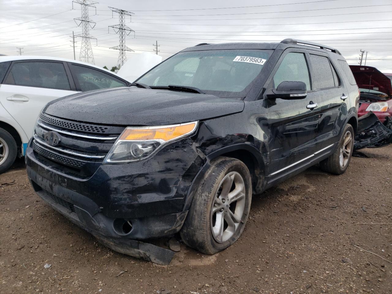 2014 Ford Explorer Limited VIN: 1FM5K8F85EGA86606 Lot: 70379563