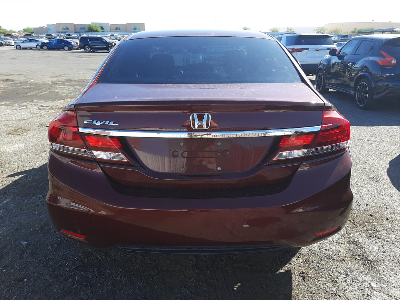 2HGFB2F54FH530285 2015 Honda Civic Lx