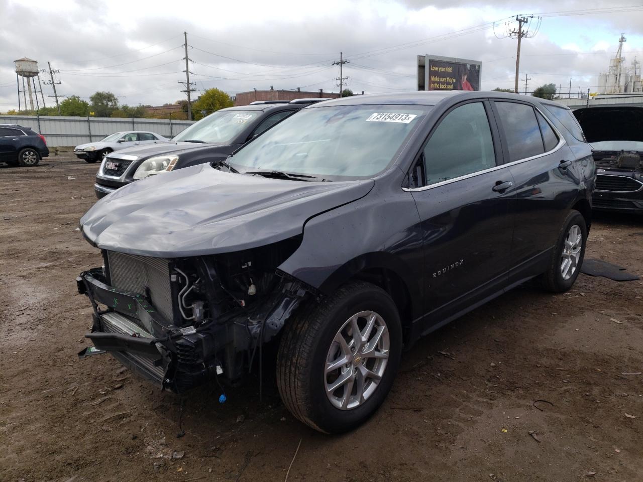 2022 Chevrolet Equinox Lt VIN: 2GNAXKEV5N6128921 Lot: 73154913