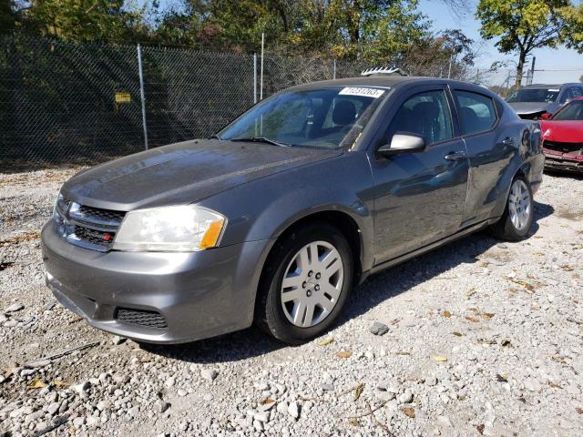 Sedans DODGE AVENGER 2012 Gray