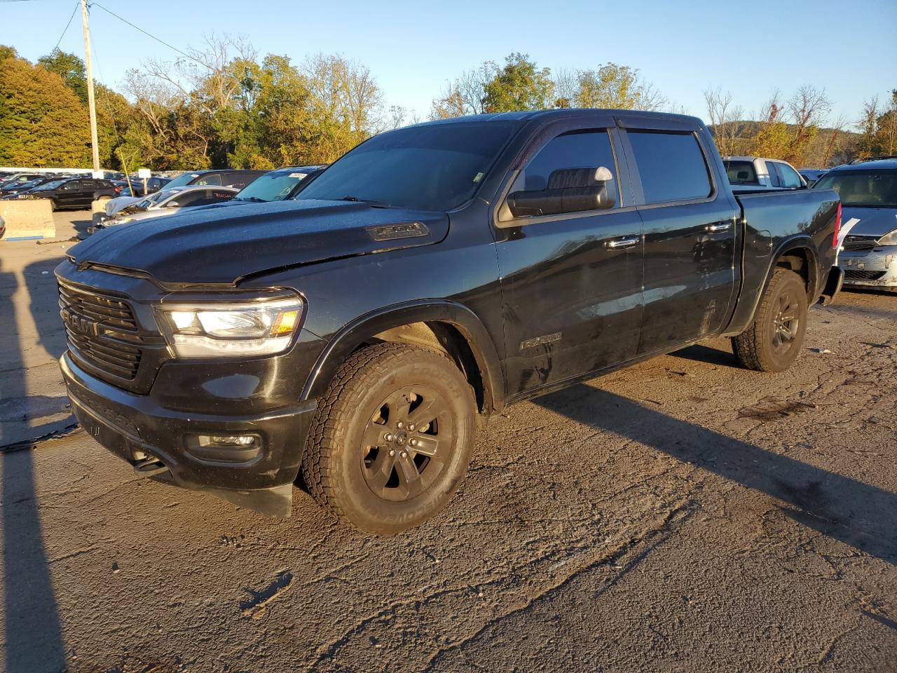 2021 Ram 1500 Laramie VIN: 1C6SRFJT7MN626946 Lot: 71822953