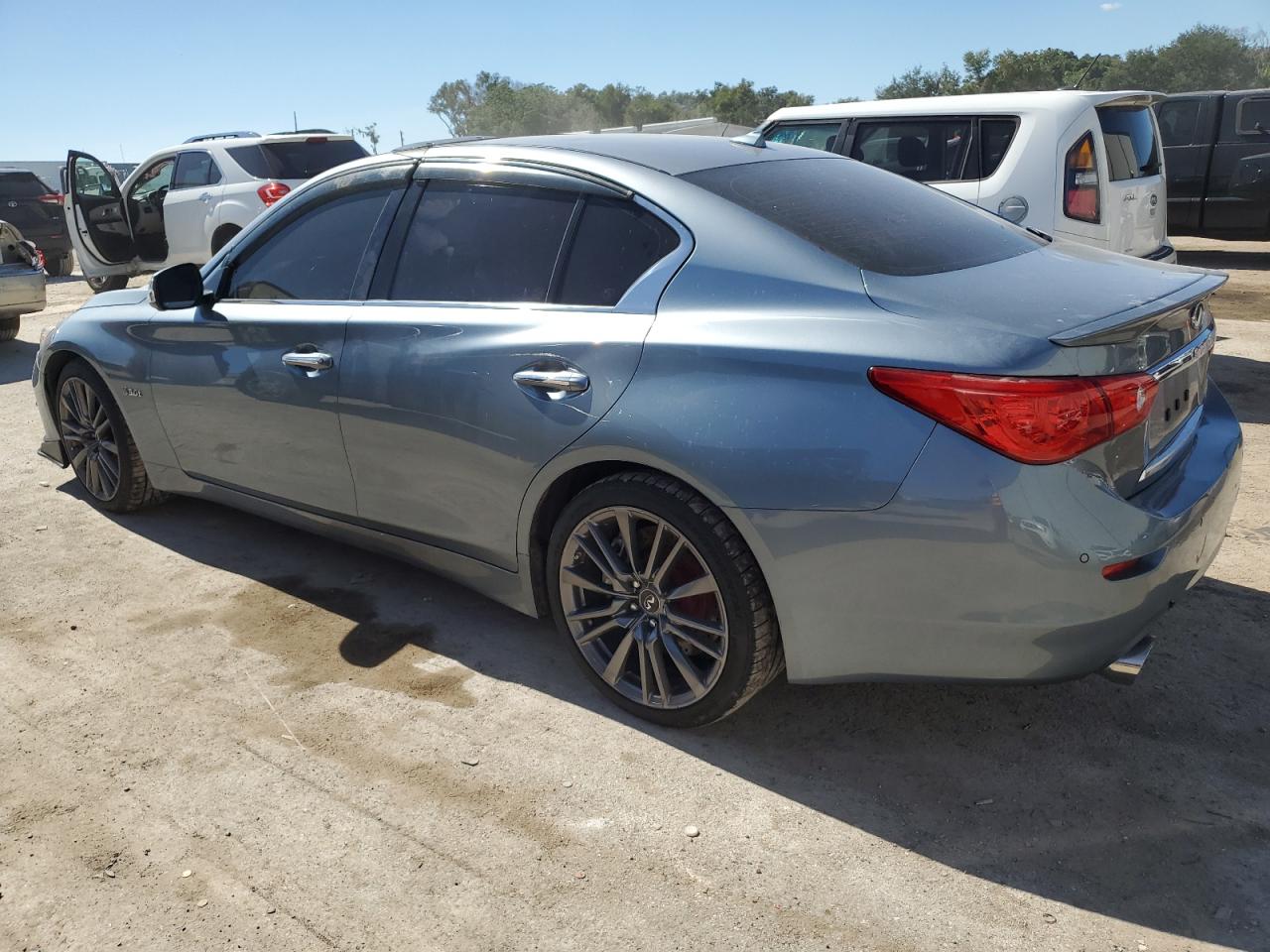 2016 Infiniti Q50 Red Sport 400 VIN: JN1FV7AP6GM421078 Lot: 72361733