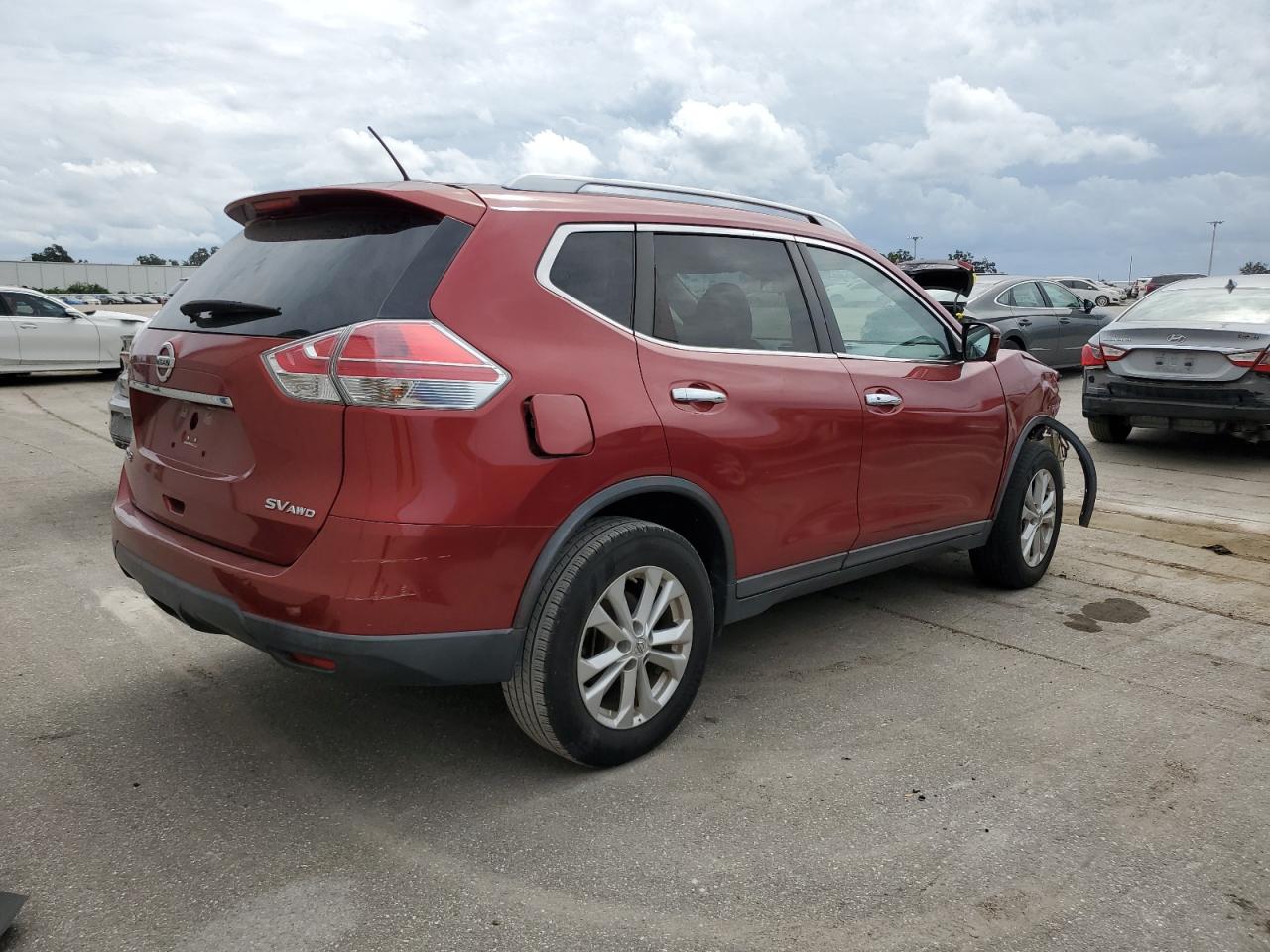 2016 Nissan Rogue S VIN: KNMAT2MVXGP634852 Lot: 70150693