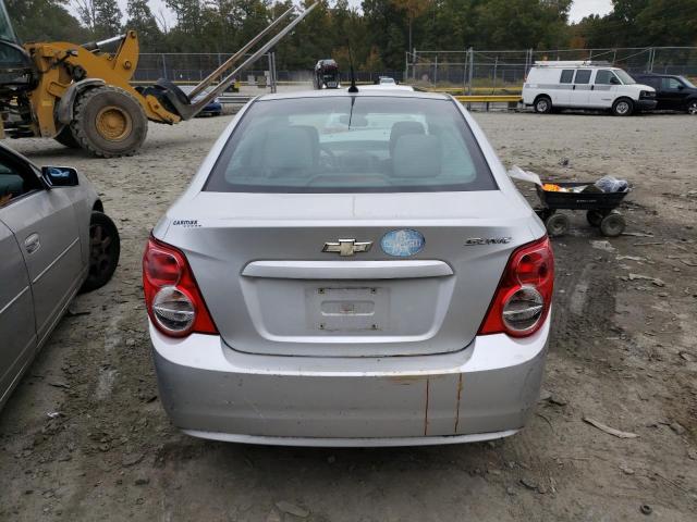  CHEVROLET SONIC 2012 Серебристый