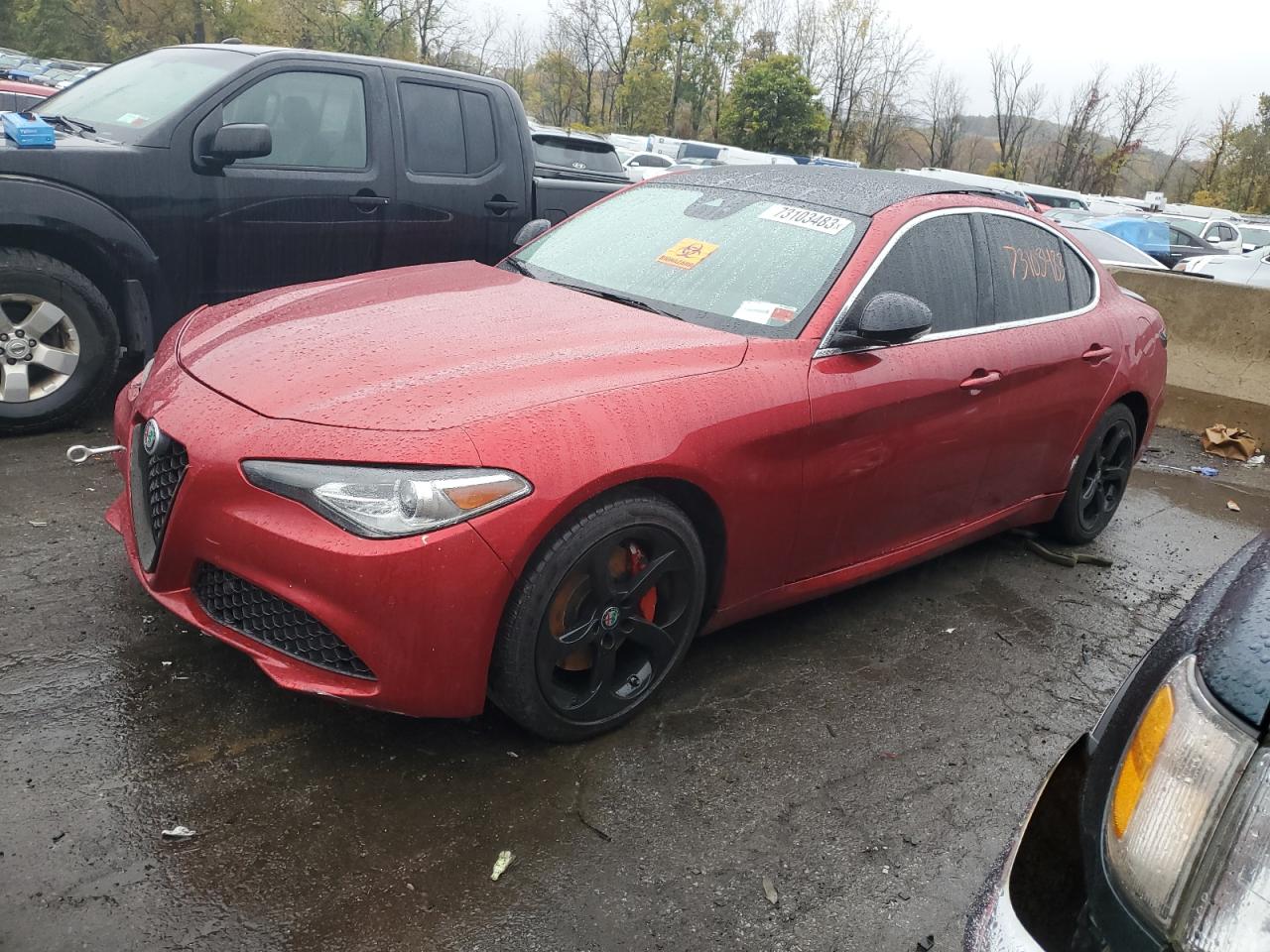 ZARFAEEN0H7548596 2017 Alfa Romeo Giulia Ti Q4