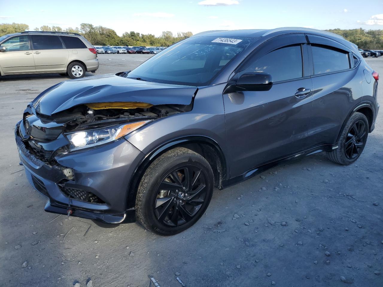 2021 Honda Hr-V Sport VIN: 3CZRU6H11MM754632 Lot: 71436543