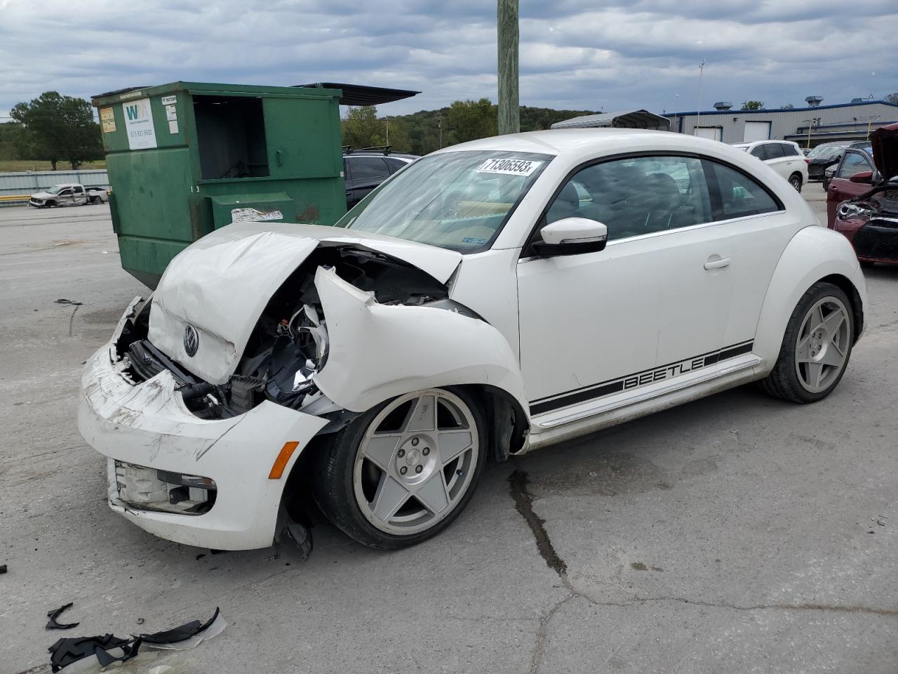 2014 Volkswagen Beetle VIN: 3VWJL7AT3EM612143 Lot: 71306593