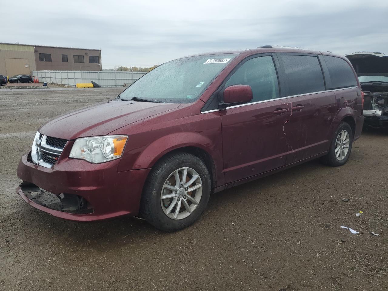 2019 Dodge Grand Caravan Sxt VIN: 2C4RDGCG6KR777157 Lot: 71353683