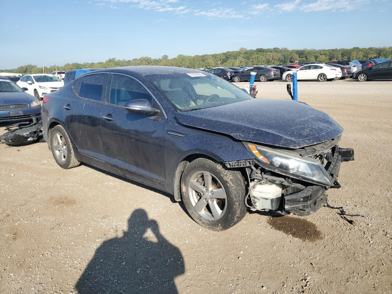 VIN 5XXGM4A75FG480355 2015 KIA OPTIMA no.4