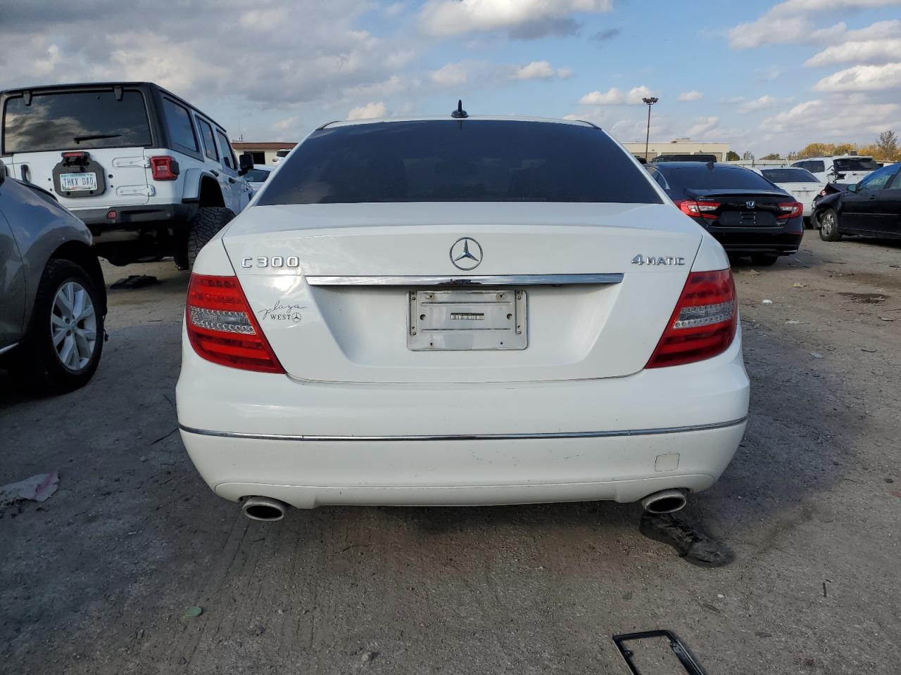 2014 Mercedes-Benz C 300 4Matic VIN: WDDGF8AB2EG240649 Lot: 73145813