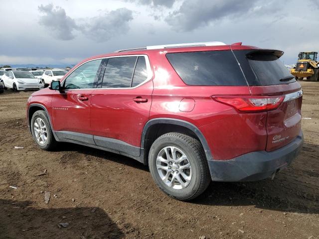  CHEVROLET TRAVERSE 2018 Czerwony