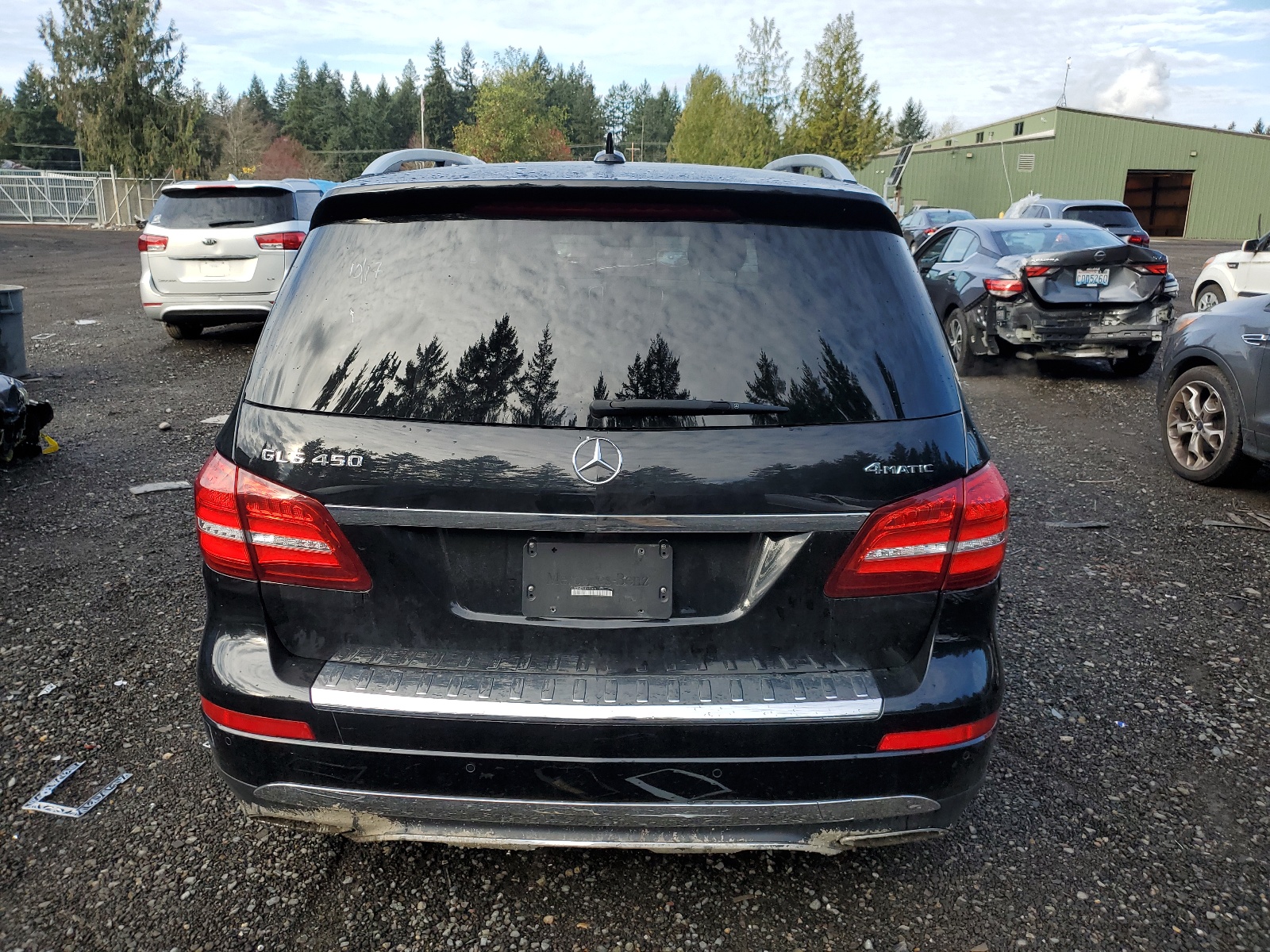 2018 Mercedes-Benz Gls 450 4Matic vin: 4JGDF6EE9JB157471