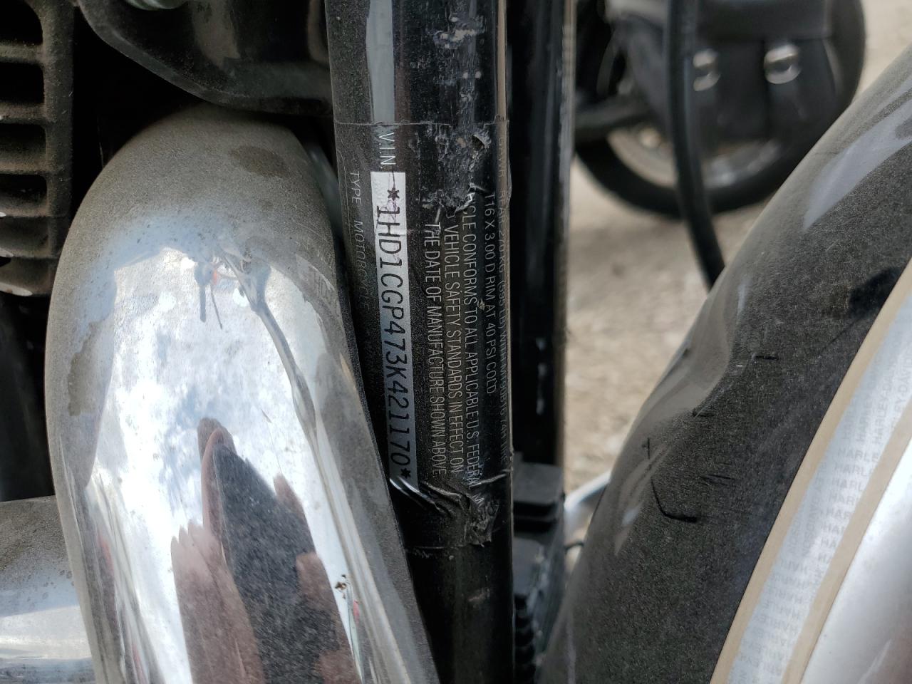 2003 Harley-Davidson Xl1200 C Anniversary VIN: 1HD1CGP473K421170 Lot: 70471613