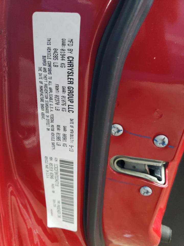 2013 Dodge Dart Sxt VIN: 1C3CDFBA7DD342719 Lot: 72775513