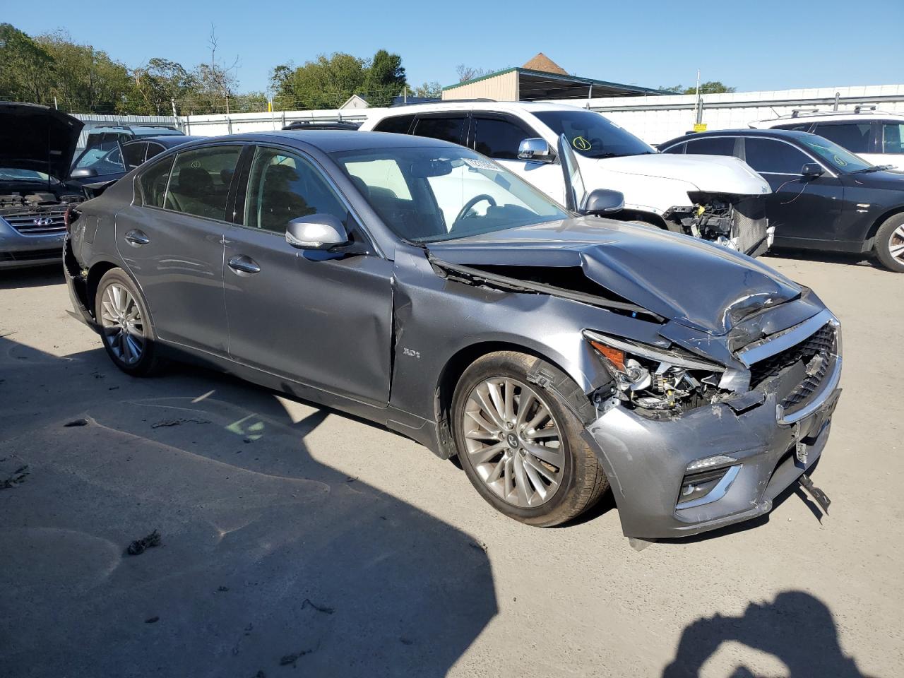 2018 Infiniti Q50 Luxe VIN: JN1EV7AR3JM431720 Lot: 72119263