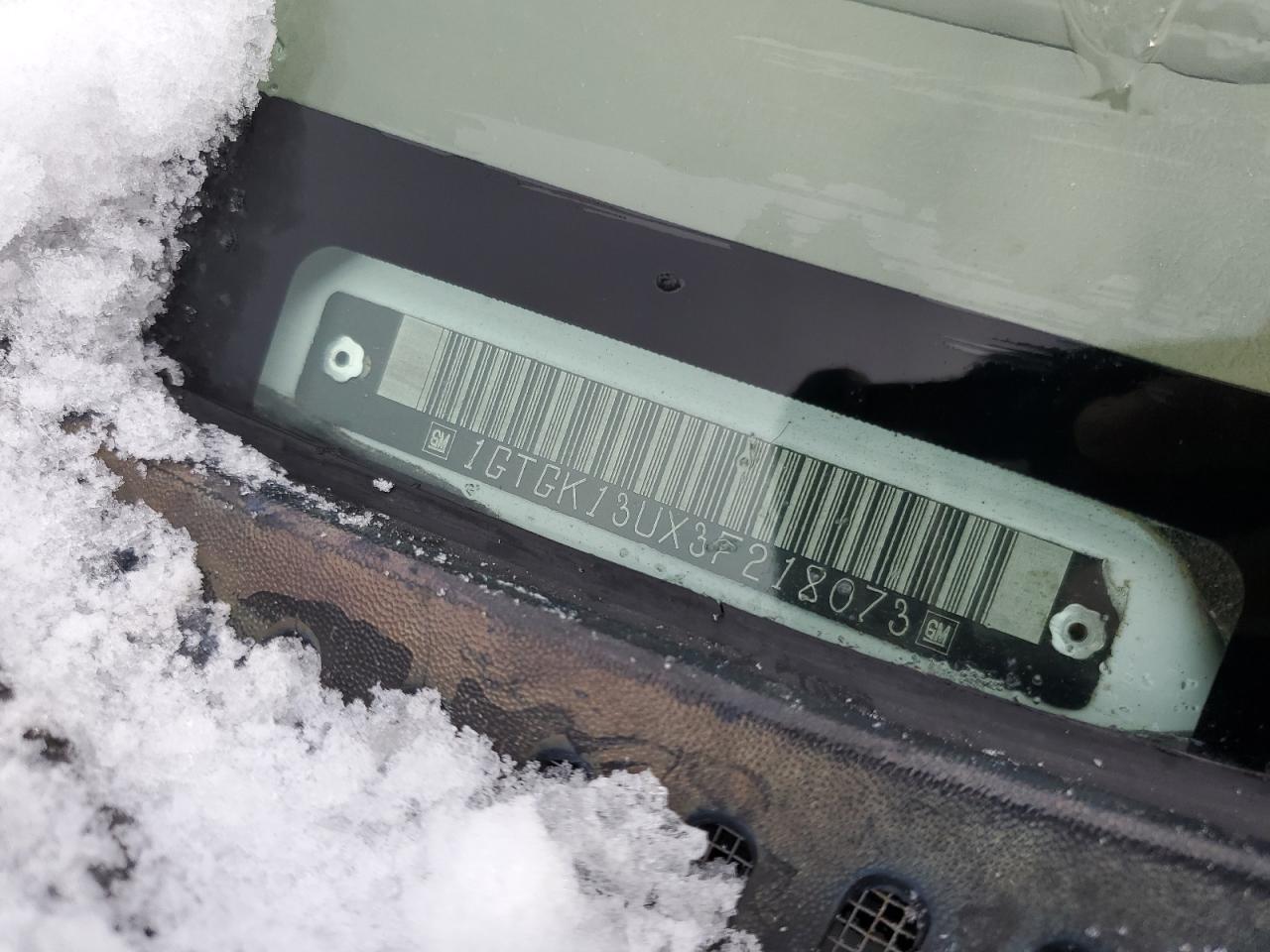 2003 GMC Sierra K1500 Heavy Duty VIN: 1GTGK13UX3F218073 Lot: 73334613