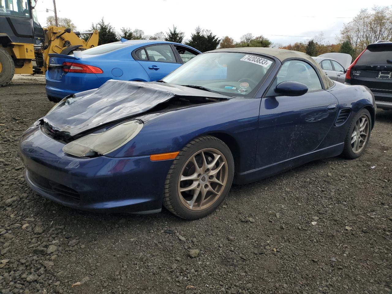 2003 Porsche Boxster VIN: WP0CA29823U622434 Lot: 74203833