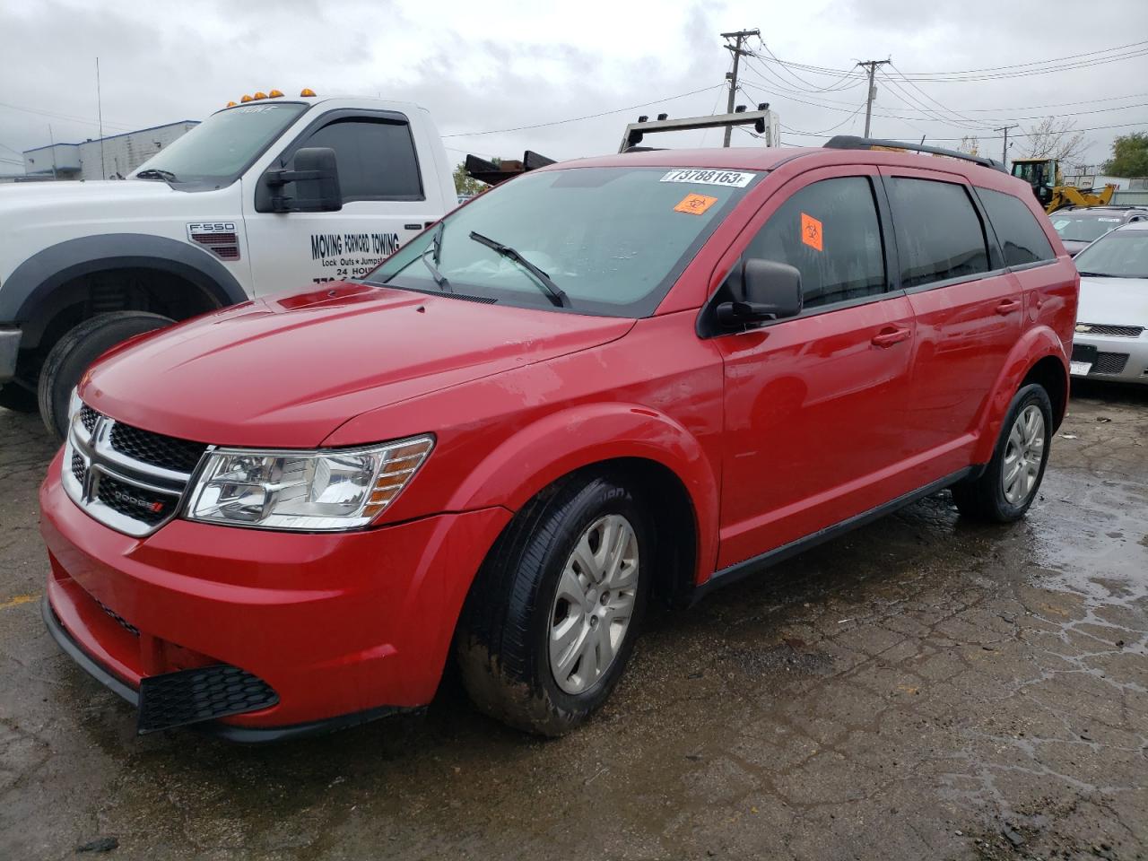 2018 Dodge Journey Se VIN: 3C4PDCAB2JT288645 Lot: 52704114