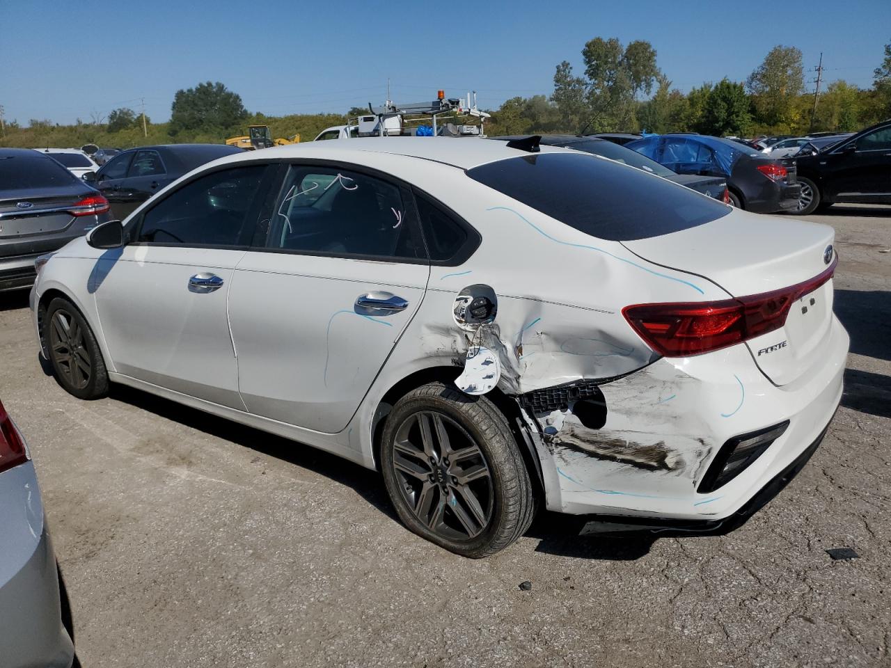 2019 Kia Forte Gt Line VIN: 3KPF34AD8KE033994 Lot: 70965053