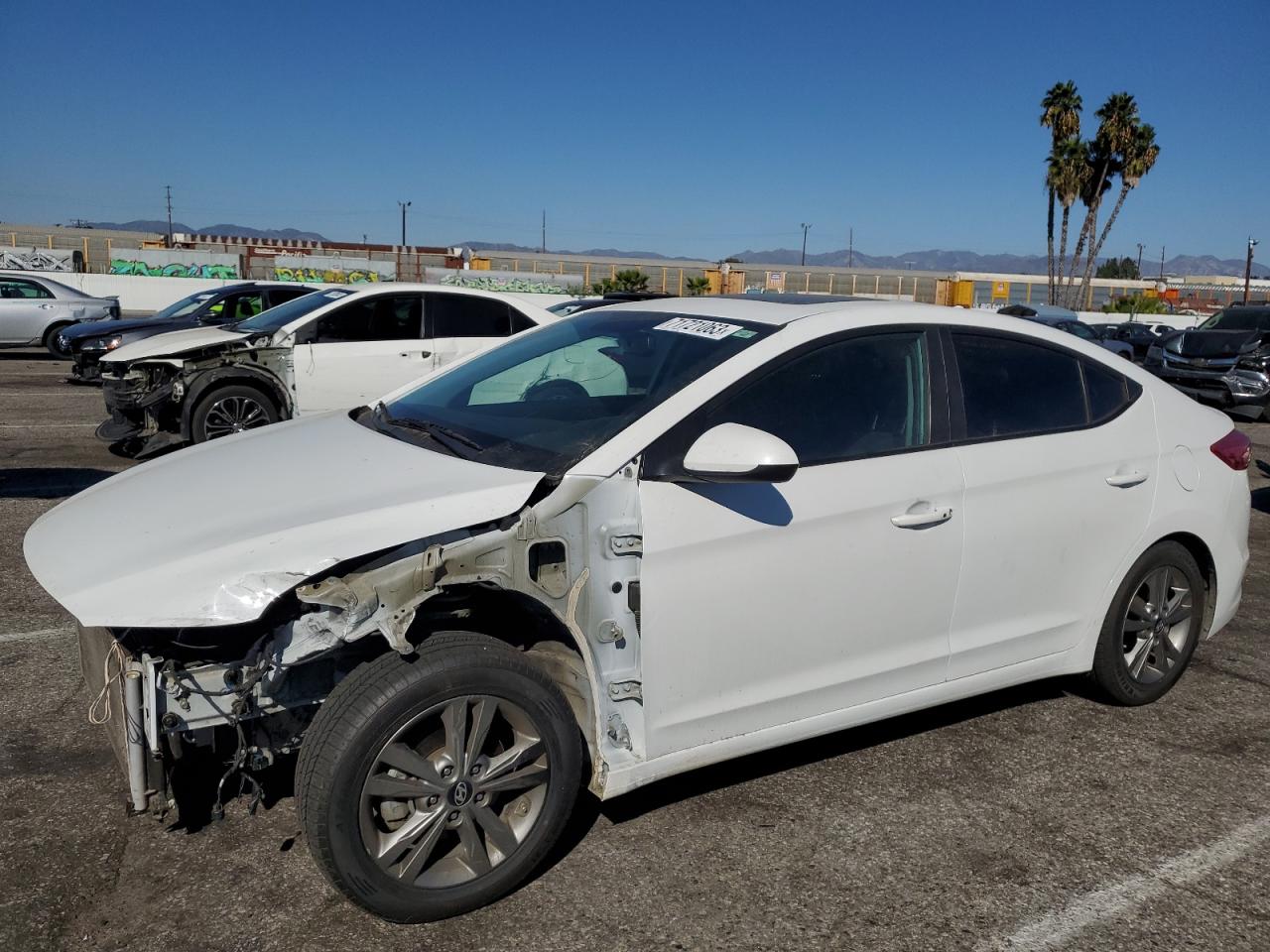 2018 Hyundai Elantra Sel VIN: 5NPD84LF2JH315095 Lot: 71721063