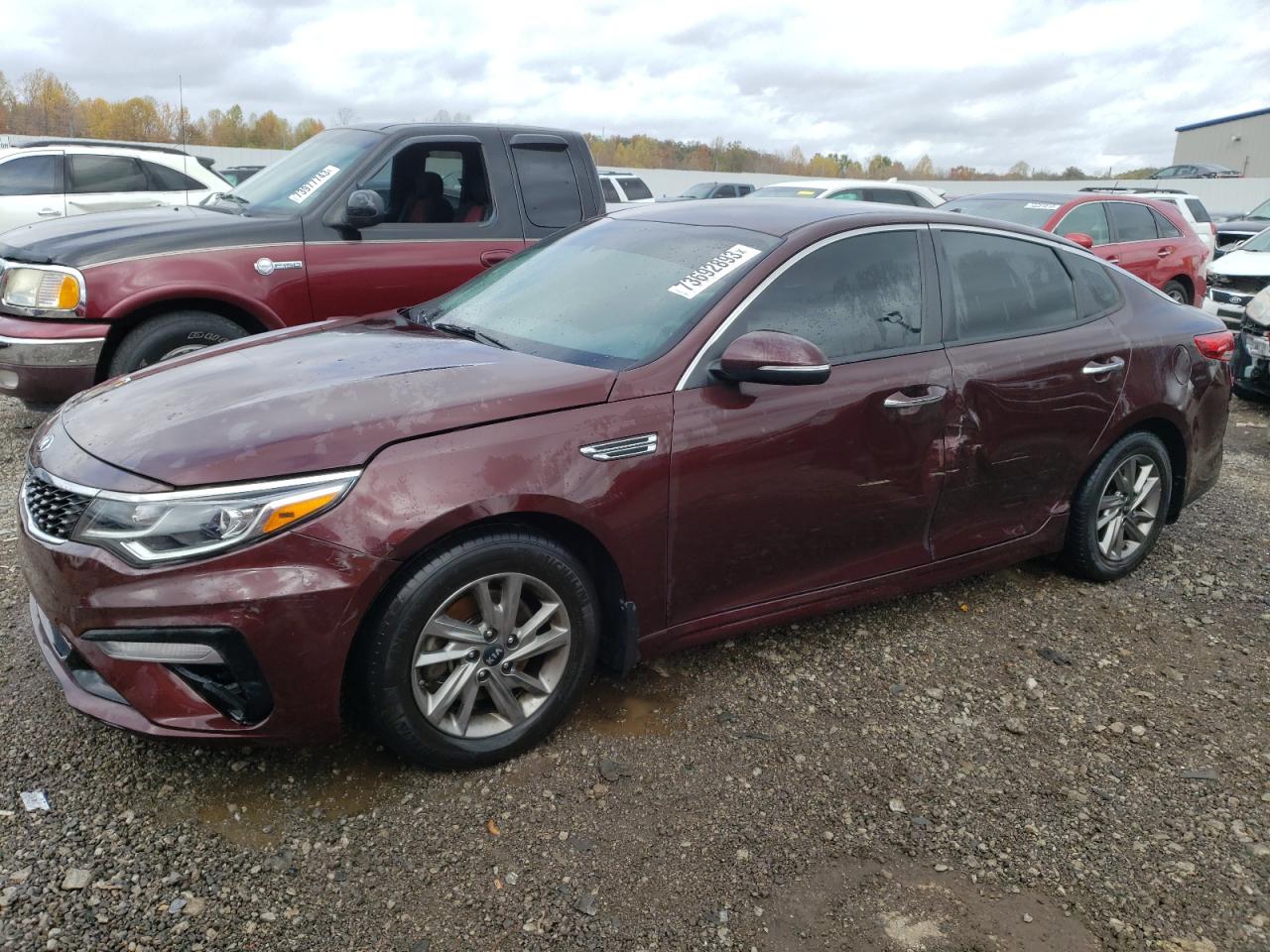 2019 Kia Optima Lx VIN: 5XXGT4L31KG336664 Lot: 73692893