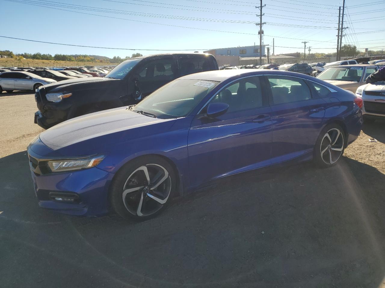 2019 Honda Accord Sport VIN: 1HGCV1E36KA163645 Lot: 72037073