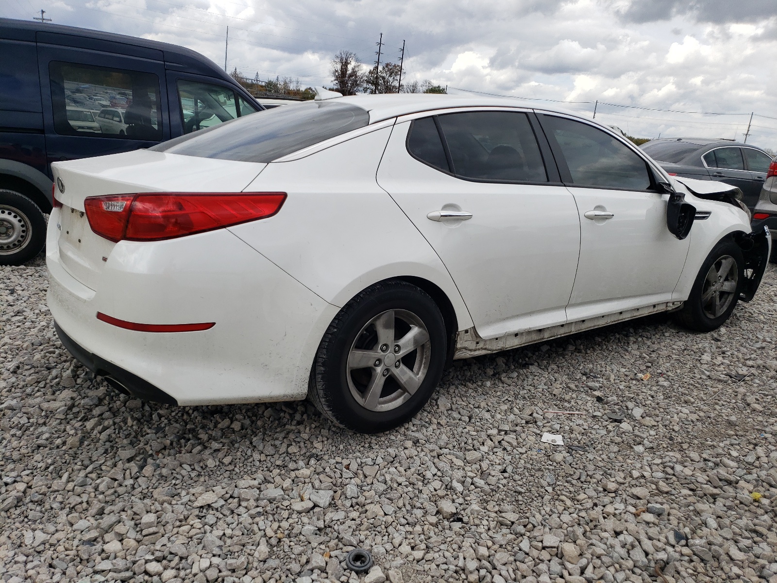 2015 Kia Optima Lx vin: KNAGM4A70F5639350