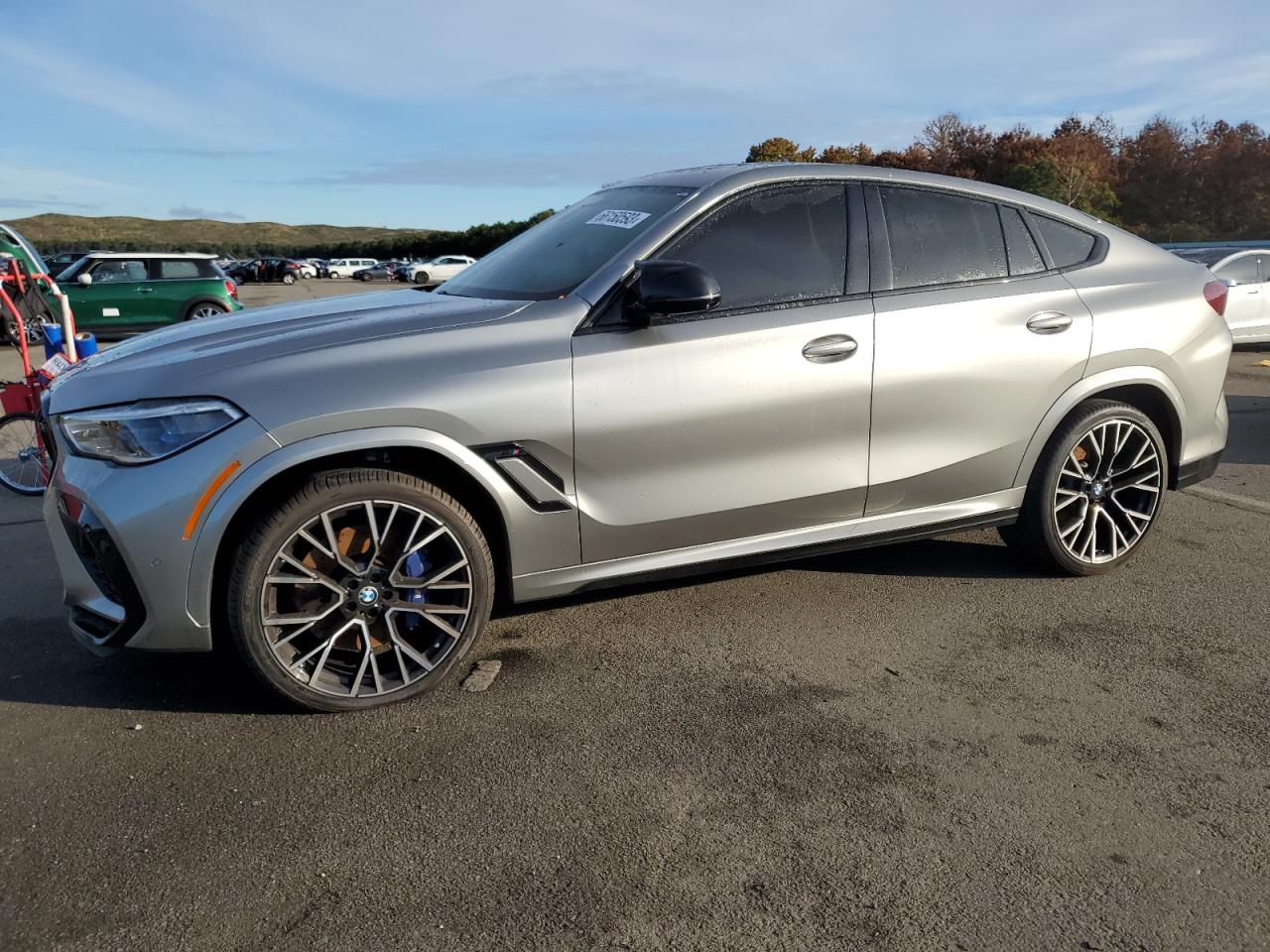 2021 BMW X6 M VIN: 5YMCY0C07M9D24513 Lot: 66150593