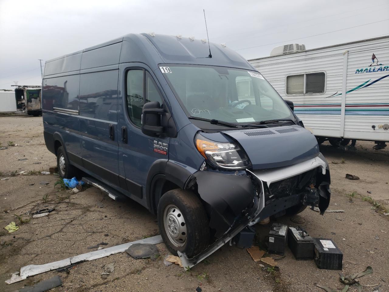 2020 Ram Promaster 3500 3500 High VIN: 3C6URVJG3LE143866 Lot: 72199504