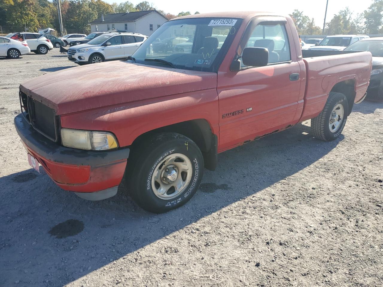 1995 Dodge Ram 1500 VIN: 1B7HC16Y4SS386362 Lot: 44471434
