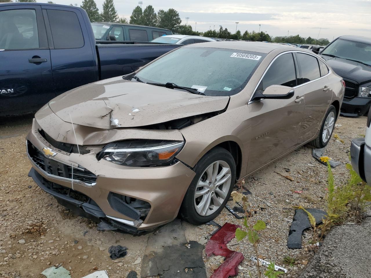 1G1ZD5ST1JF126276 2018 Chevrolet Malibu Lt