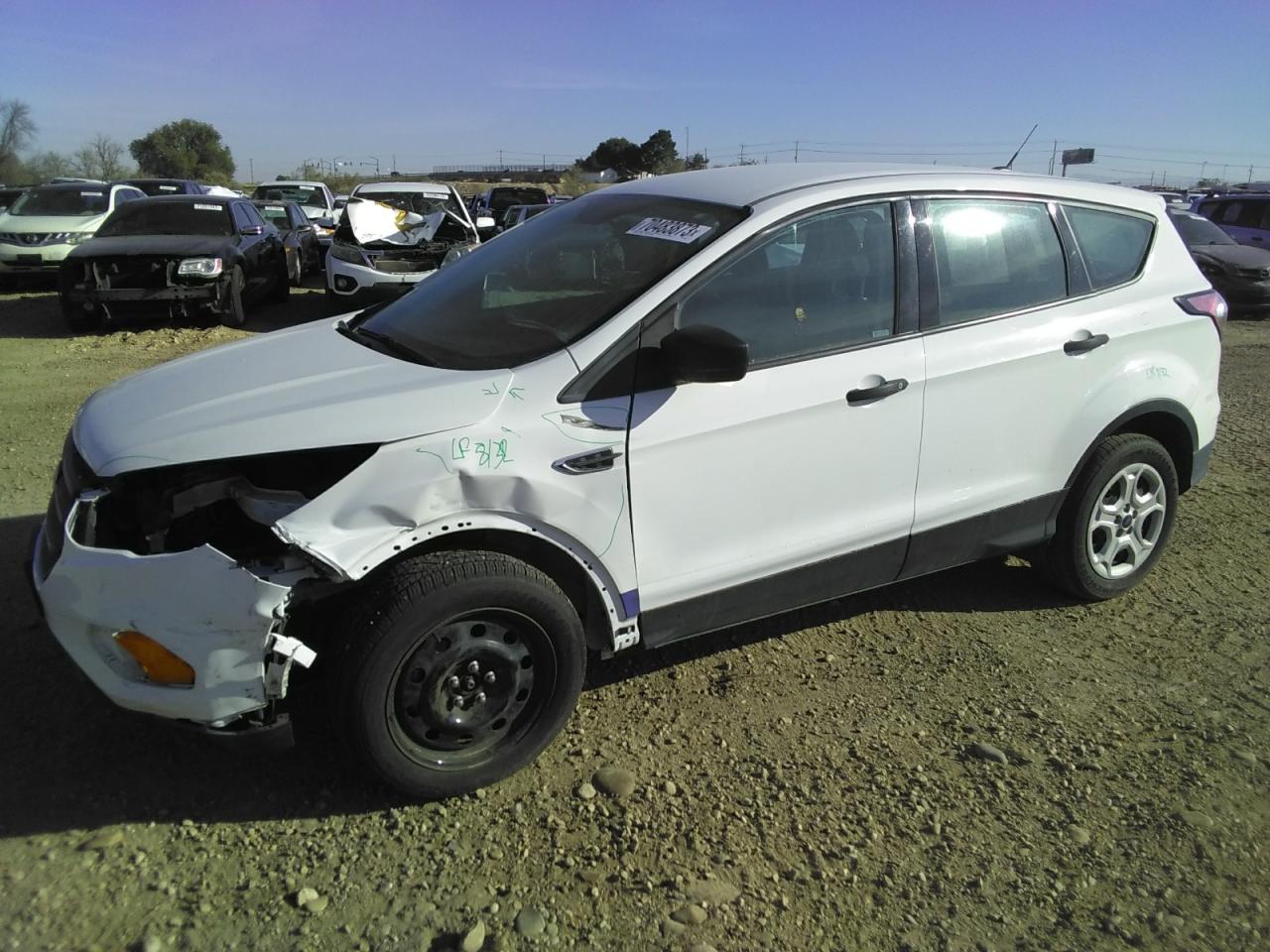 2018 Ford Escape S VIN: 1FMCU0F76JUA71859 Lot: 70483873