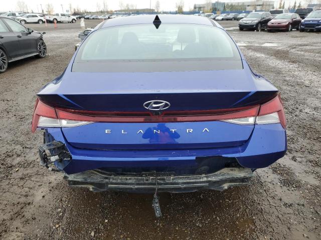  HYUNDAI ELANTRA 2021 Blue